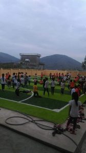 Sân bóng trường tiểu học thị trấn Chũ Bắc - Bắc Giang