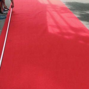 Thảm đỏ trải sàn, sự kiện