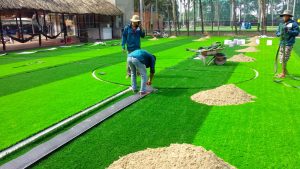 Dịch vụ thi công cỏ nhân tạo chuyên nghiệp tại Hà Nội