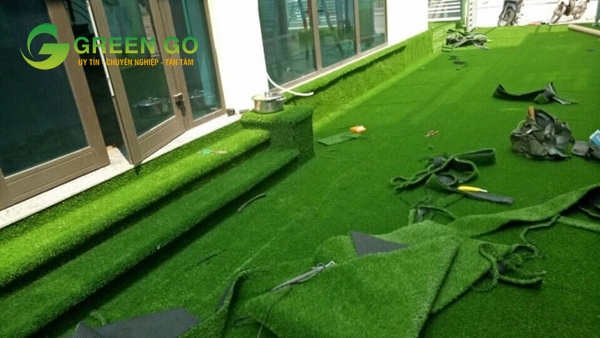 Cách tạo không gian xanh chất lượng, đẹp cùng cỏ nhân tạo