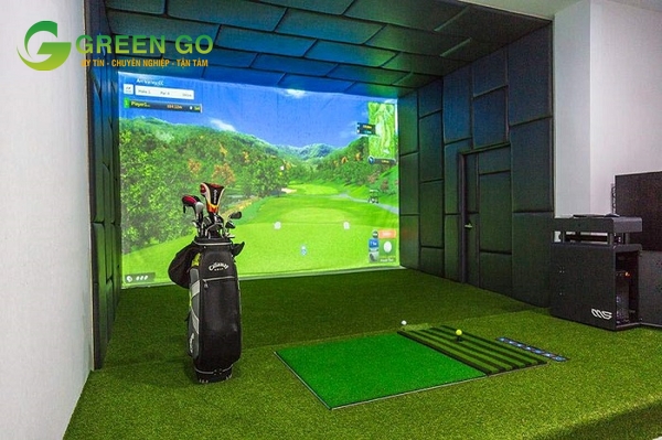 Mô hình sân golf màn hình