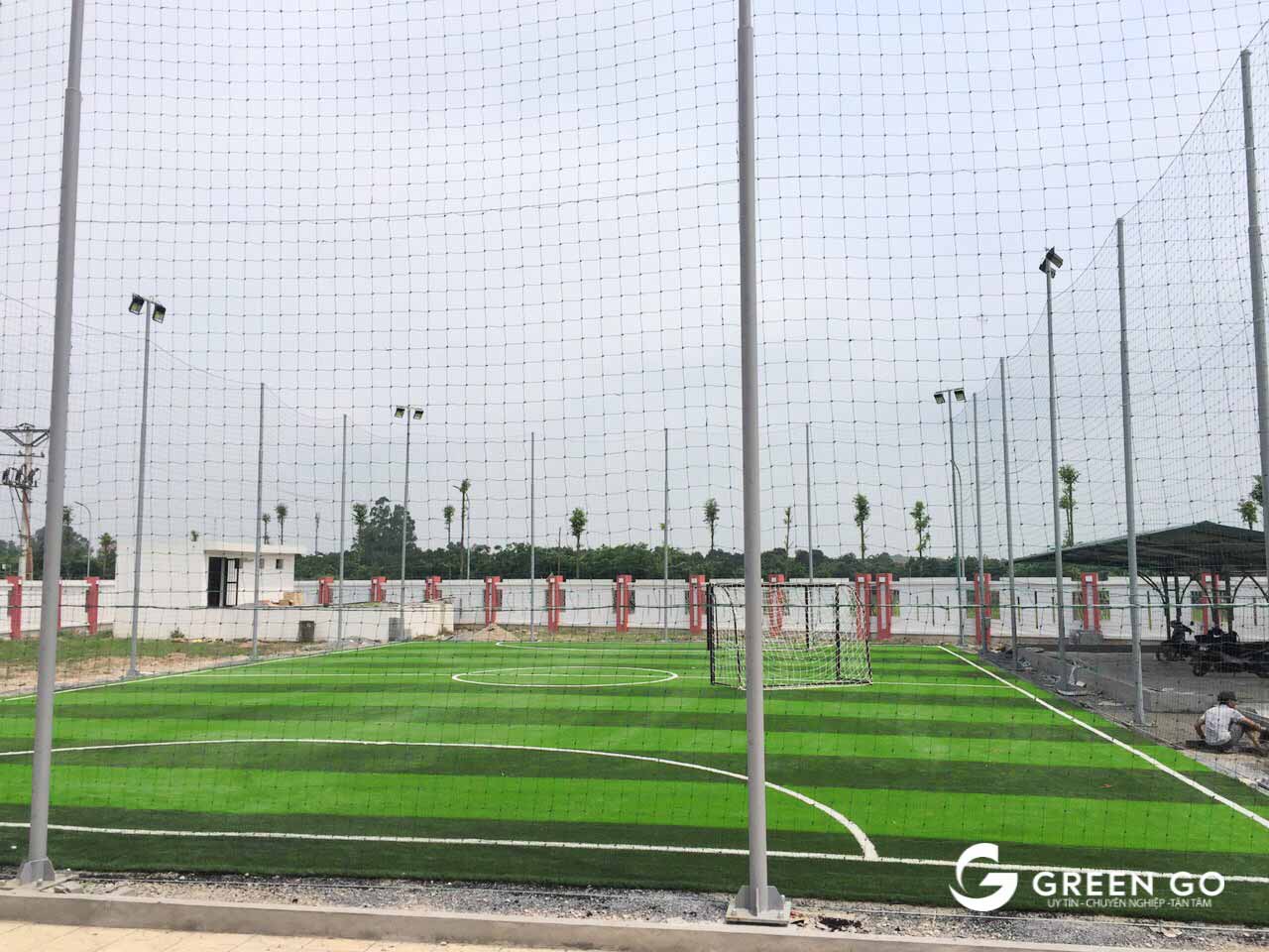 Sân bóng trường liên cấp Đông Anh - Hà Nội - Cỏ nhân tạo GreenGo ...