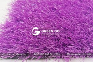 Cỏ nhân tạo sân vườn nhiều màu
