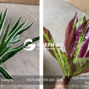 Cụm hoa điểm trang trí loại to