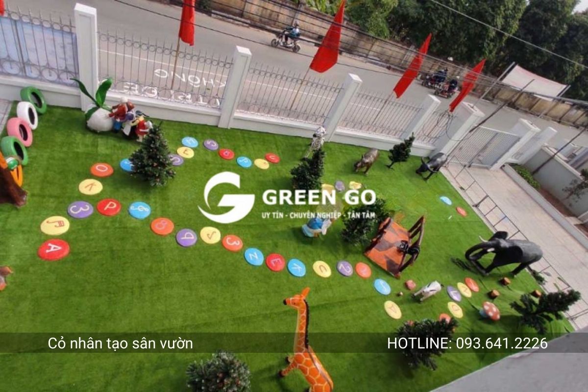 Cỏ nhân tạo sân vườn