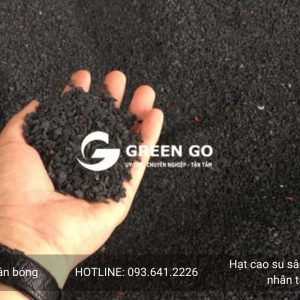 Alternative view of Hạt cao su sân bóng cỏ nhân tạo